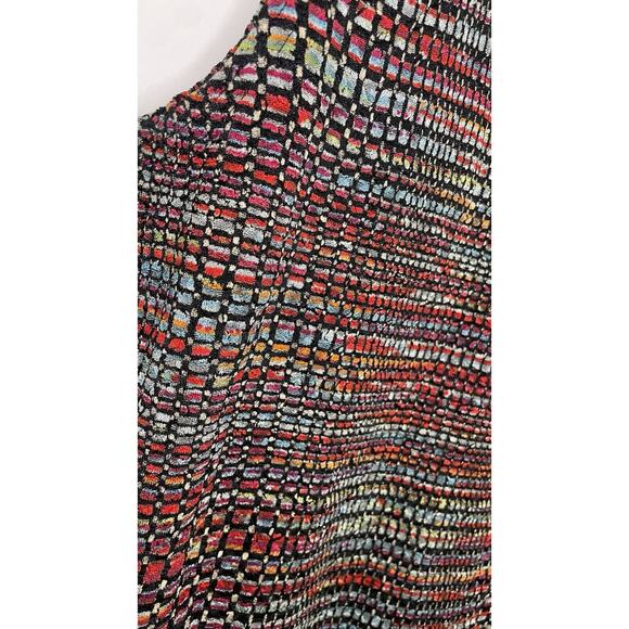NWT Coldwater Creek Sleeveless Tank Top Slinky Stretch Rainbow Women's 1X - Picture 4 of 8